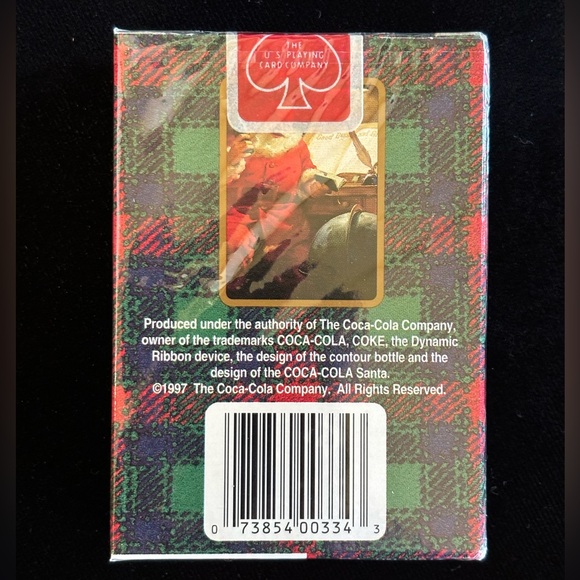 Santa Coca Cola Limited Edition Playing Cards - Picture 7 of 9